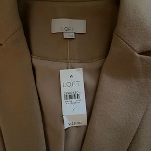 Loft Camel Blazer NWT Size 2